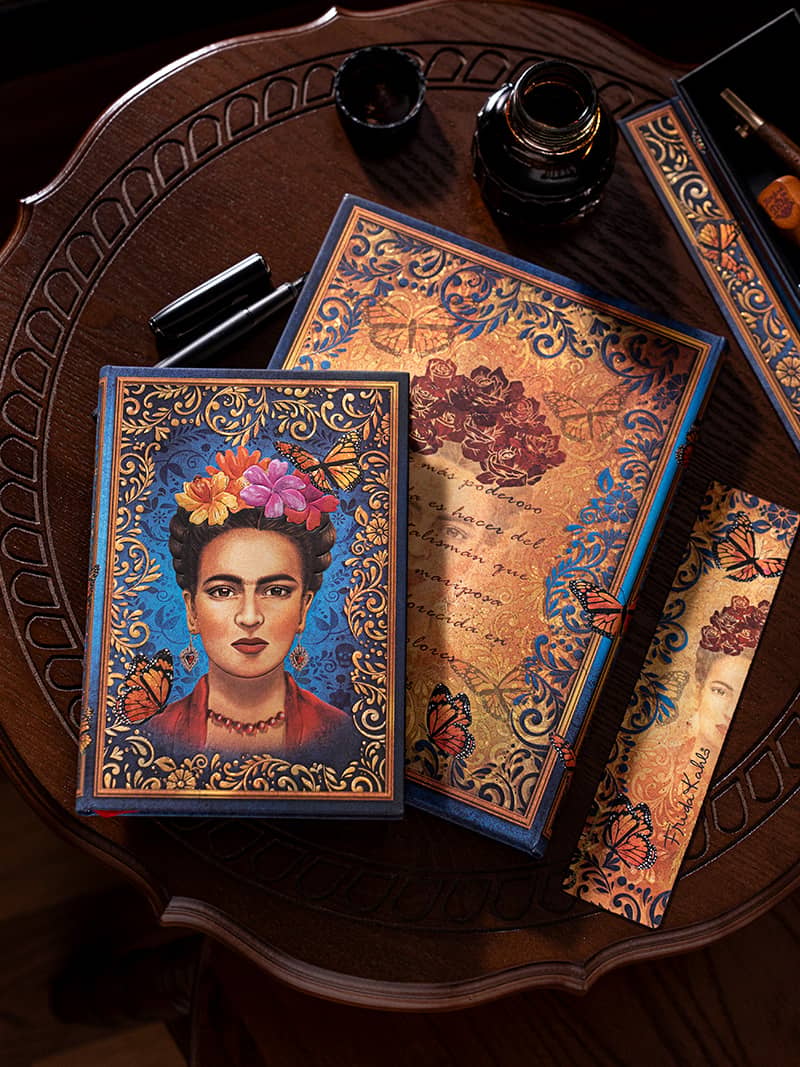 カラフルなポートレート - フリーダ万歳 | Paperblanks